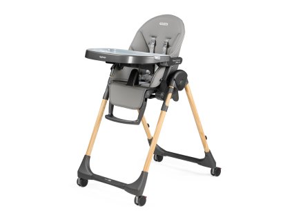 Jedálenská stolička Prima Pappa Follow Me Ambiance Ice Peg Pérego + hrazda zdarma (Darček Hrazda na hranie, variant Ambiance Ice)