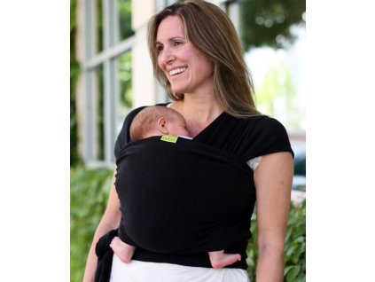 BOBA Nosič detí / šatka Classic Wrap - Black