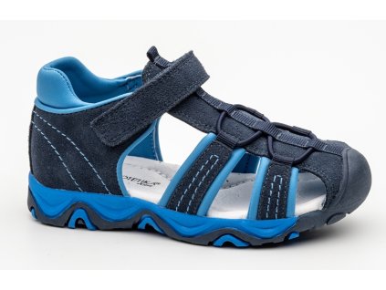 FREDO navy sandale chlapec protetika