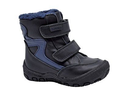 DERON black protetika topanky chlapec