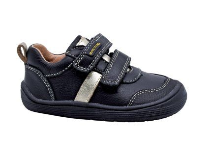 Kimberly black protetika barefoot detska obuv