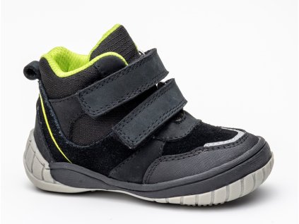 Chlapcenske topanky Protetika Keiko black