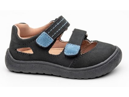 chlapcenske sandale Protetika nery black