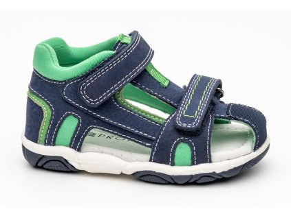BRUNO green sandalky chlapec protetika