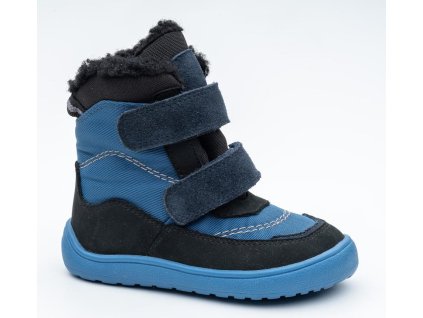 NUT blue chlapcenska barefoot zimna obuv Protetika