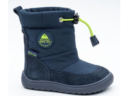 HEIKO navy chlapcenska barefoot zimna obuv Protetika