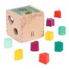 BTOYS B.TOYS Kocka drevená s vkladacími tvarmi Wonder Cube