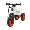 TEDDIES  Odrážadlo Funny wheels Rider SuperSport biele/oranžová 2v1+popruh