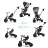 QPLAY Trojkolka Elite , 6 v 1, vek 10-72 mesiacov (varianta Platinum Grey)