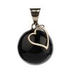 BABYLONIA  BOLA Black with heart charm