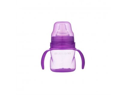 mamajoo non spill training cup purple 160ml with handle 2892 14 B