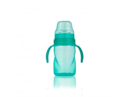mamajoo non spill training cup green 270ml with handle 2902 14 B