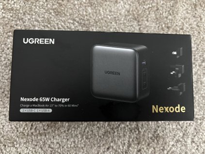 161 1 ugreen nexode 65w usb c powr delivery tolto kompakt gyors toltes laptopokhoz es okostelefonokhoz