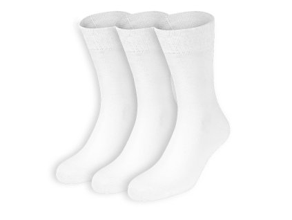 Dressa Gyógyzokni pamut gumi nélküli zokni - 3 pár (Méret 35-38, Szín Világosszürke)