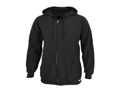 Dressa Basic cipzáros pamut kapucnis pulóver (Méret XL, Szín Royal (Királykék))