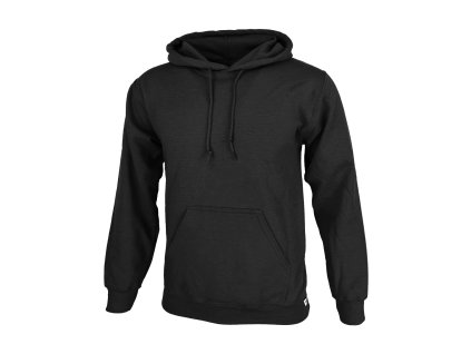 Dressa Basic kenguruzsebes pamut kapucnis pulóver (Méret XL, Szín Red)