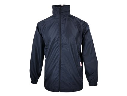 Dressa Basic kapucnis vízhatlan széldzseki; esőkabát - sötétkék (Méret XS, Szín Navy)