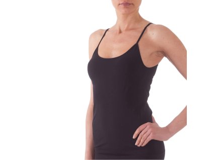 Bellissima 052 női seamless spagetti pántos trikó (Méret L/XL, Szín Palma (Aqua zöld))