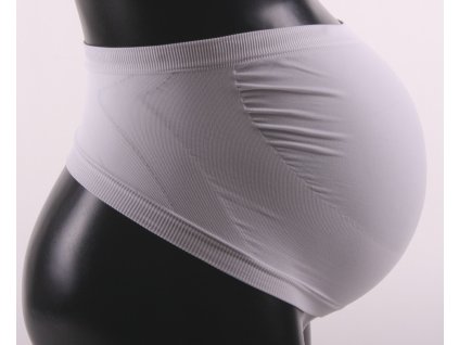 Bellissima Maternity M008 seamless hastartó pánt - fehér (Méret L/XL, Szín Bianco (Fehér))