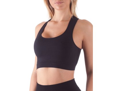 Bellissima Actiwear A001 sportmelltartó (Méret L/XL, Szín Fucsia/Nero)