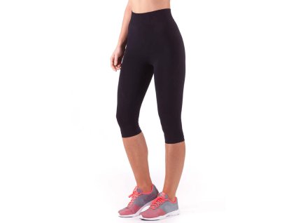 Bellissima A005 Actiwear Capri fitness leggings (Méret 5/6 - L/XL, Szín Nero (Fekete))