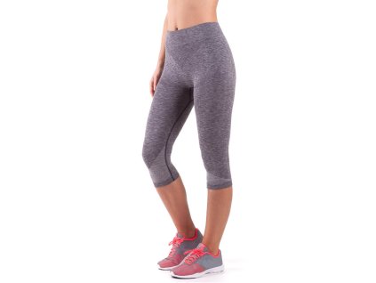Bellissima A009 Actiwear Capri Melange fitness leggings (Méret 5/6 - L/XL, Szín Iron)