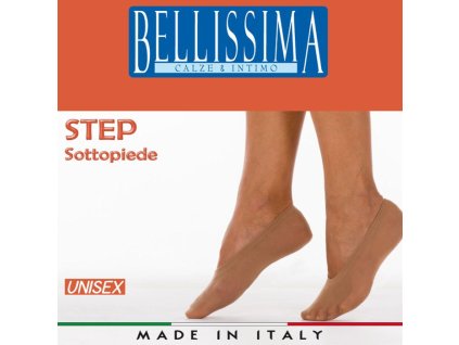 Bellissima B64 Step poliamid titokzokni - 3 pár (Méret 36-42, Szín Miele)