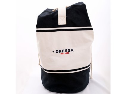 Dressa vászon válltáska - sötétkék/natsr (Méret Egy méretes, Szín Sötétkék/natsr #3b414f)