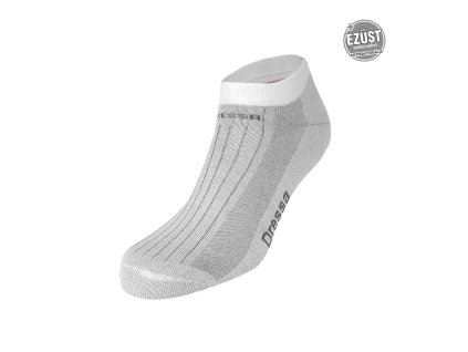 Dressa ezüstszálas titokzokni - fehér (Méret 47-49, Szín Fehér)