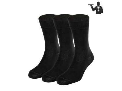 Dressa pamut gumi nélküli orvos zokni - fehér - 45-47 - 3 pár (Méret 45-47, Szín Fehér)