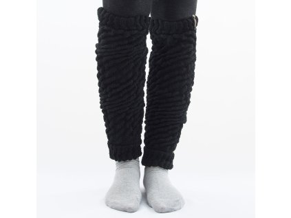 Dressa Aerobic női kötött lábszármelegítő - fekete (Méret Méret nélküli, Szín Fekete)