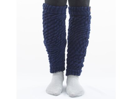Dressa Aerobic női kötött lábszármelegítő - sötétkék (Méret Méret nélküli, Szín Sötétkék)