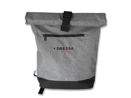 Dressa Rolltop csavart tetejű hátizsák - szürke (Méret Egy méretes, Szín Grey Marl (Szürke) #a2999a)