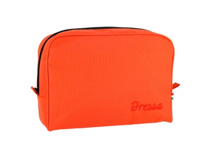 Dressa hímzett nagyméretű piperetáska - narancs (Méret Egy méretes, Szín Narancs)