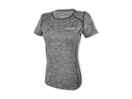 Dressa Recycled női sport póló - melírszürke (Méret XL, Szín Grey Heather #9a9a9a)