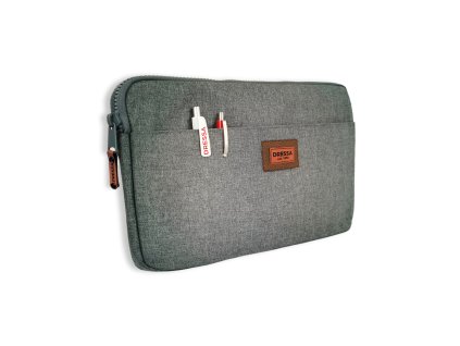Dressa zsebes laptop tok 15 - szürke (Méret Egy méretes, Szín Grey Marl (Szürke) #a2999a)