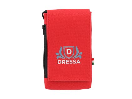 Dressa Phone nyakba akasztható övre fűzhető univerzális telefontok - piros (Méret Egy méretes, Szín Classic Red #a61f3b)