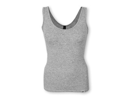 Dressa Fitness női stretch trikó - melírszürke (Méret L, Szín Heather Grey)