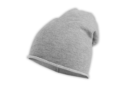 Dressa DRS hosszított pamut sapka - világosszürke (Méret Egy méretes, Szín Grey (Szürke))