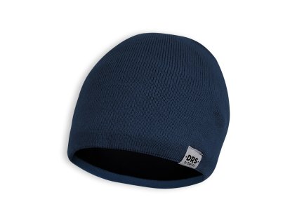 Dressa DRS gyapjs sapka belül polár fejpánttal - sötétkék (Méret Egy méretes, Szín French Navy)