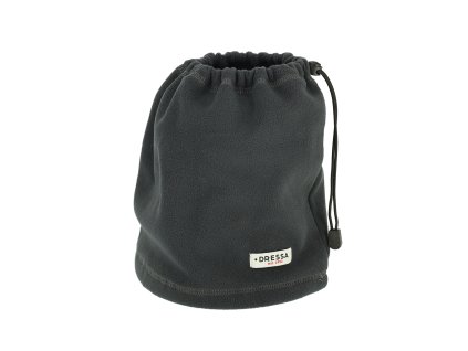 Dressa összehszható polár nyakmelegítő - sötétszürke (Szín Dark Grey)