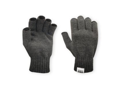 Dressa DRS kötött ujjatlan kesztyű - szürke (Méret L/XL, Szín Charcoal)