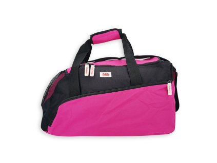Dressa Sport vízhatlan sporttáska - rózsaszín (Méret Méret nélküli, Szín Fuchsia/Black (Rózsaszín/Fekete) #FF42E0)