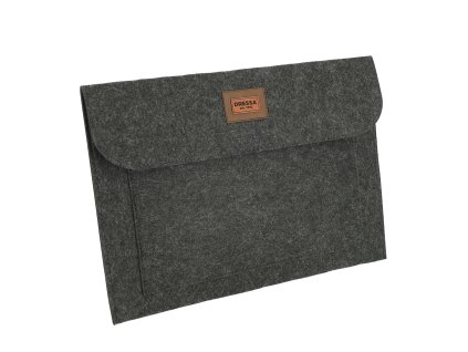 Dressa DRS filc A4 mappa és laptop tartó - sötétszürke (Méret Egy méretes, Szín Charcoal)