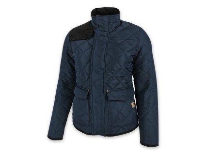 Dressa Casual átmeneti steppelt női dzseki - sötétkék (Méret XXL, Szín Navy/Black #0A004D)