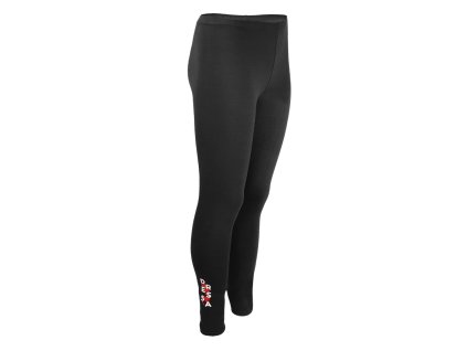 Dressa Jersey női pamut leggings - fekete (Méret XL, Szín Black (Fekete))
