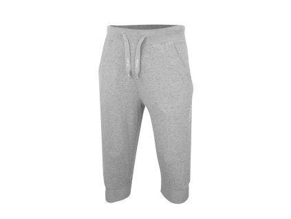 Dressa Jogger háromnegyedes női pamut szabadidőnadrág - világosszürke (Méret XS, Szín Oxford Grey)