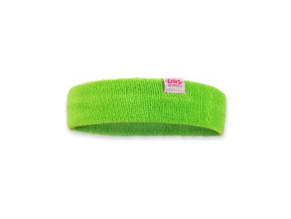 Dressa DRS rugalmas sport fejpánt - lime (Méret Egy méretes, Szín Lime Green #9ab415)
