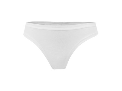 Dressa 304T női pamut tanga bugyi - fehér (Méret L, Szín Fehér)