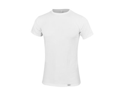 Dressa Everyday rövid ujjs környaks férfi pamut póló - fehér (Méret 6-XL, Szín Bianco (Fehér))